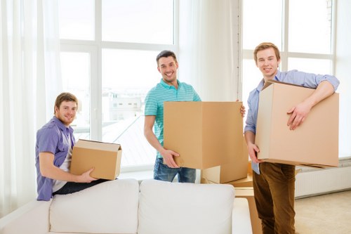 Furniture loading support for a Waterloo flat or office move