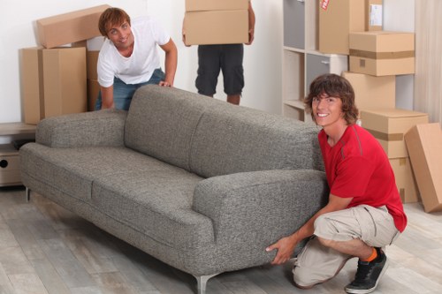 Student storage solution in Waterloo with boxes and luggage