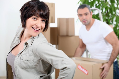 Service investigation notes for a moving complaint